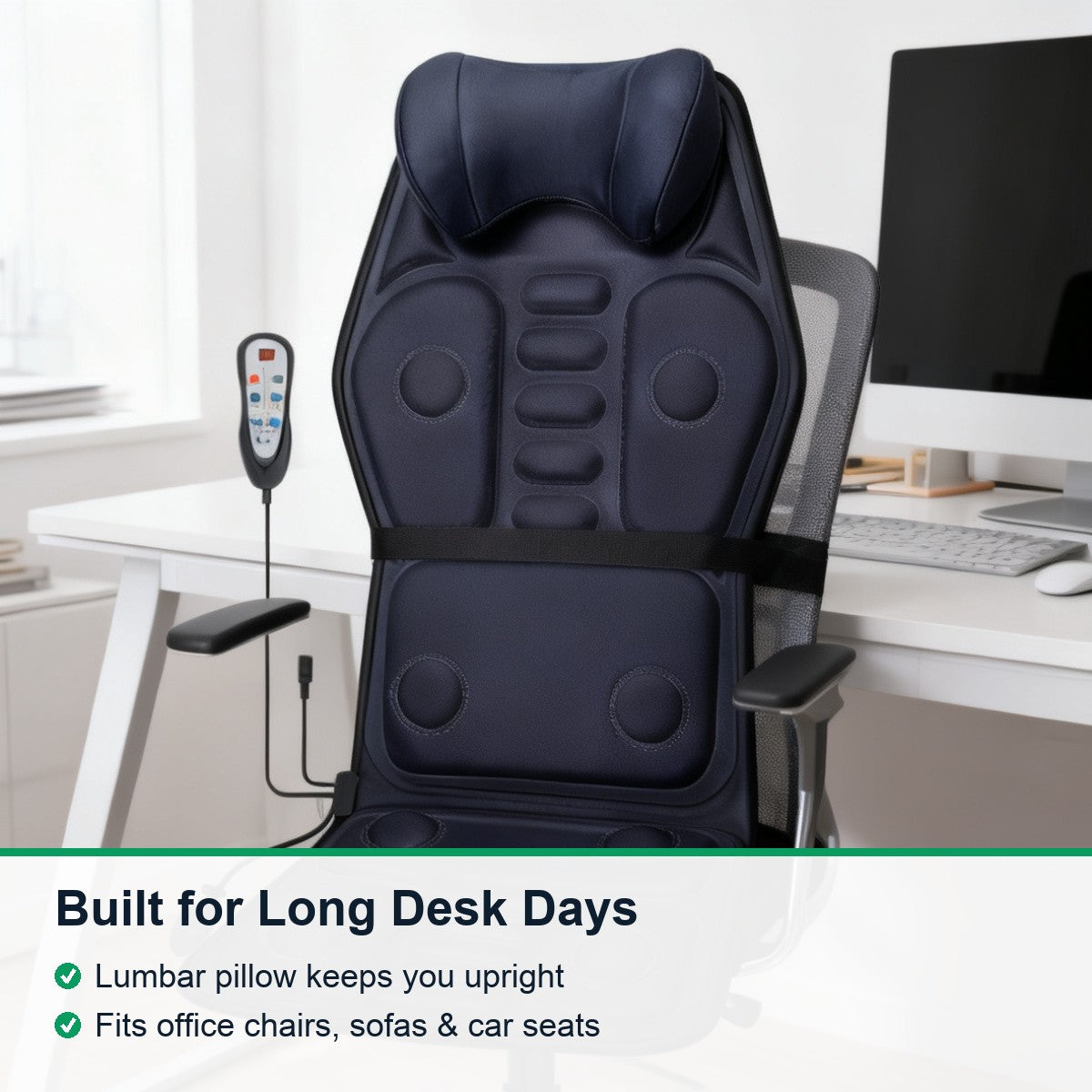 9-Mode Heated Massage Seat Cushion — 2