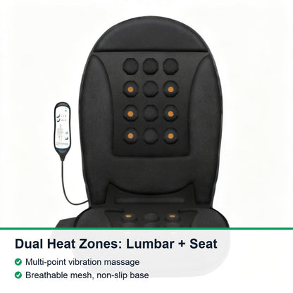 Dual-Heat Vibration Massage Cushion — 1