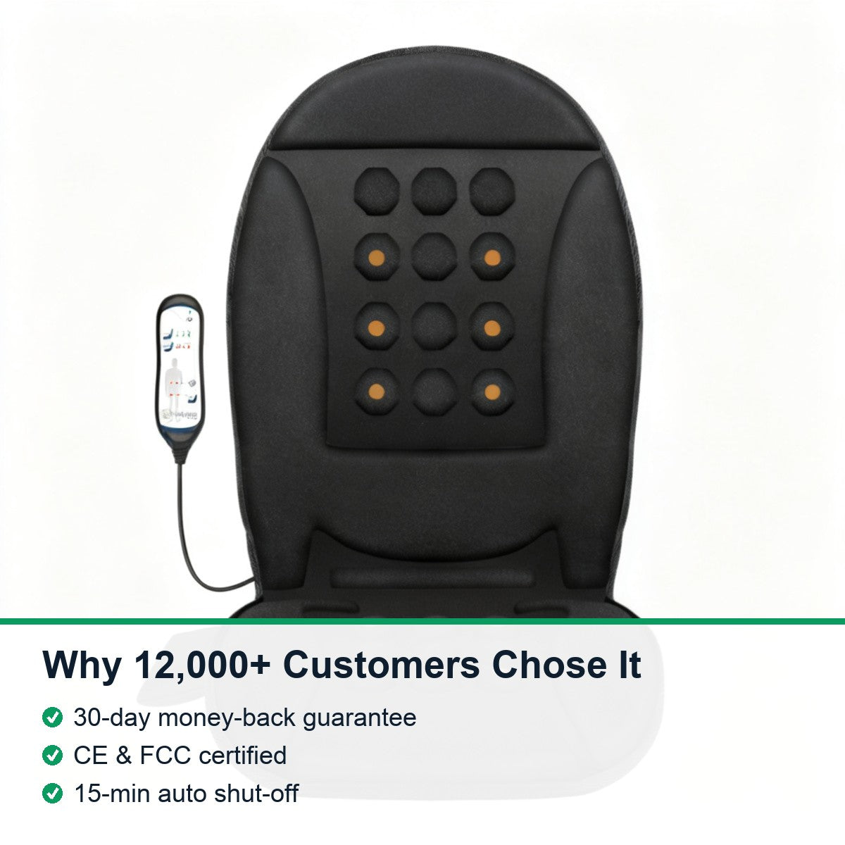 Dual-Heat Vibration Massage Cushion — 3