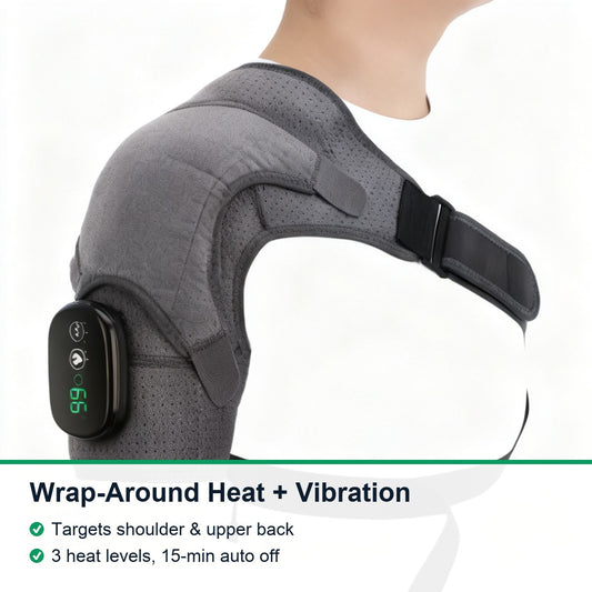 Heated Shoulder Massage Brace — 1