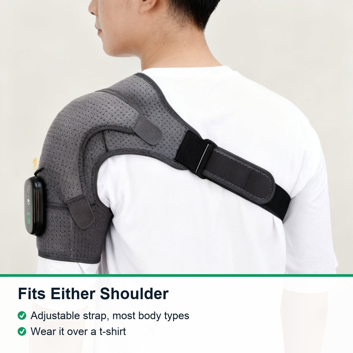 Heated Shoulder Massage Brace — 2