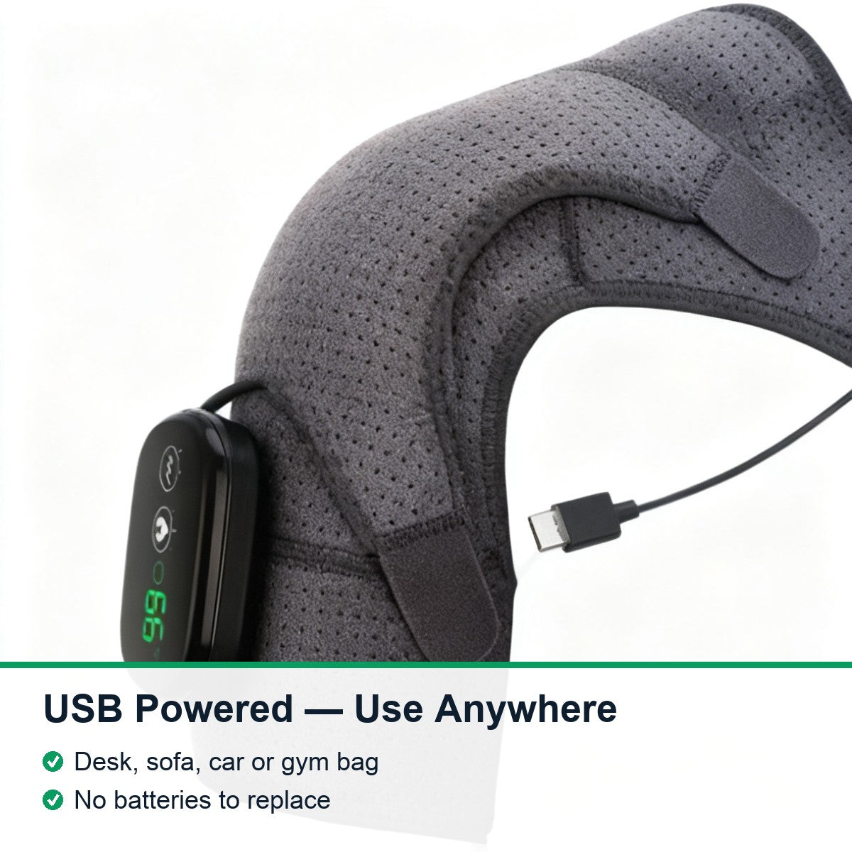 Heated Shoulder Massage Brace — 3