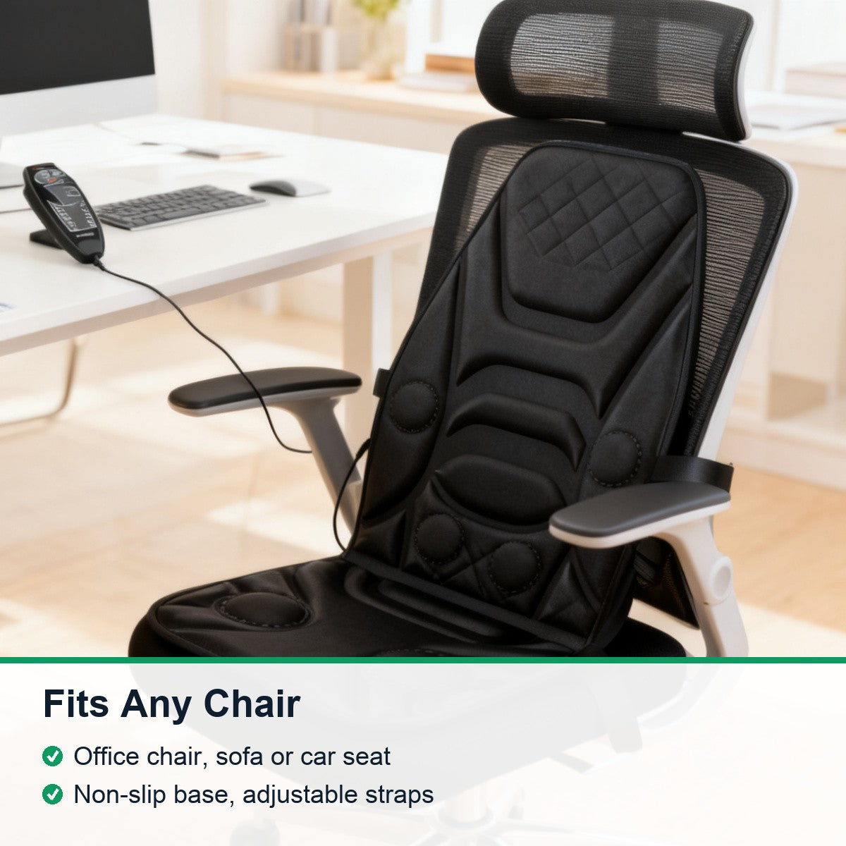 Heated Vibration Massage Chair Pad — 2