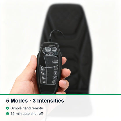 Heated Vibration Massage Chair Pad — 3