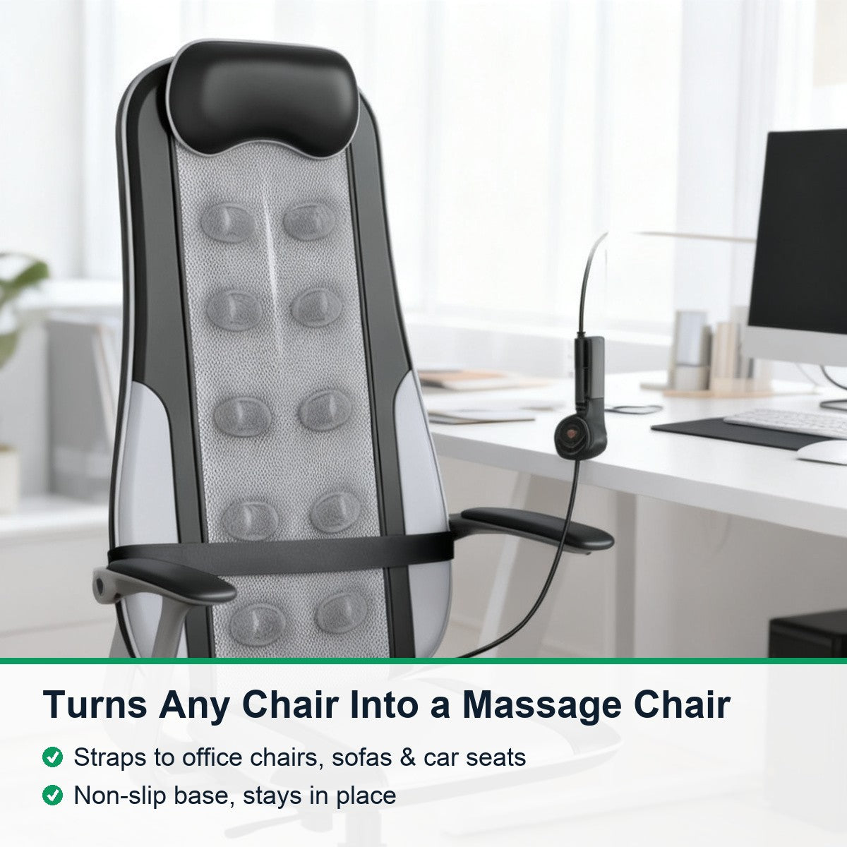 Shiatsu Massage Seat Cushion with Heat — 2