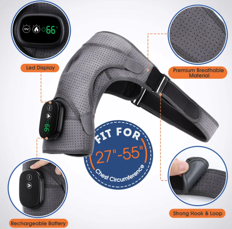 Heated Shoulder Massage Brace — original 2