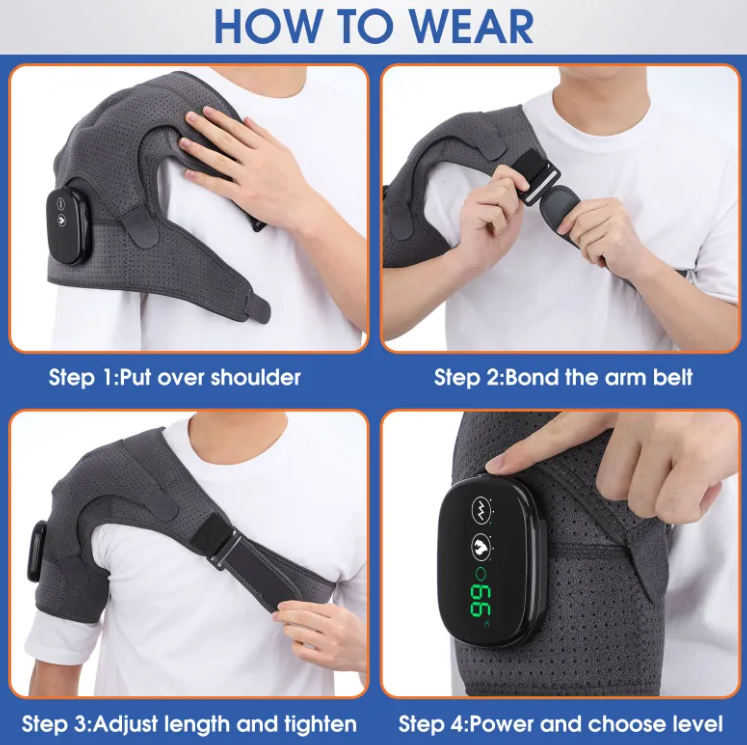 Heated Shoulder Massage Brace — original 3