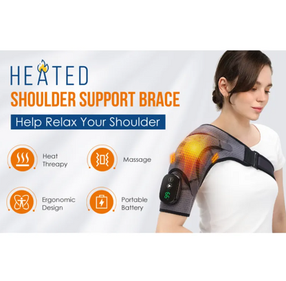 Heated Shoulder Massage Brace — original 5
